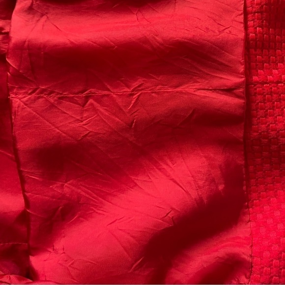 Pat Crowley Made in Ireland Red Mini Skirt, waist 16.5” - Picture 10 of 10